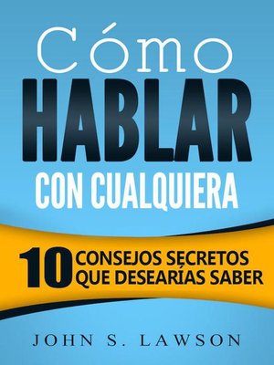 cover image of Cómo hablar con cualquiera